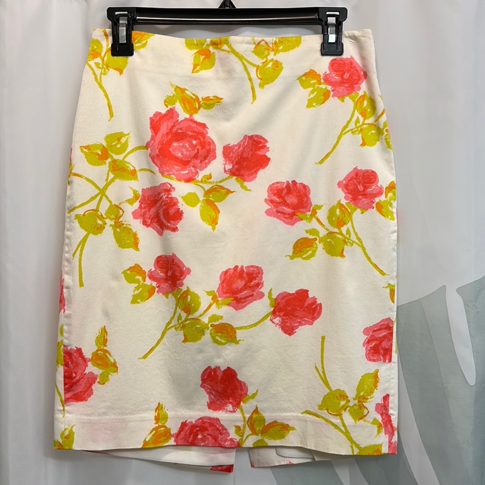 Ann Taylor | Floral Pencil Skirt